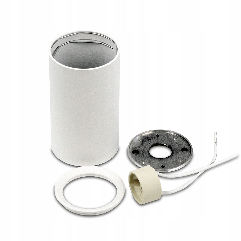 OPRAWA DO LED NATYNKOWA HALOGENOWA TUBA BIAŁA + GU10 EAN (GTIN) 5903076613561