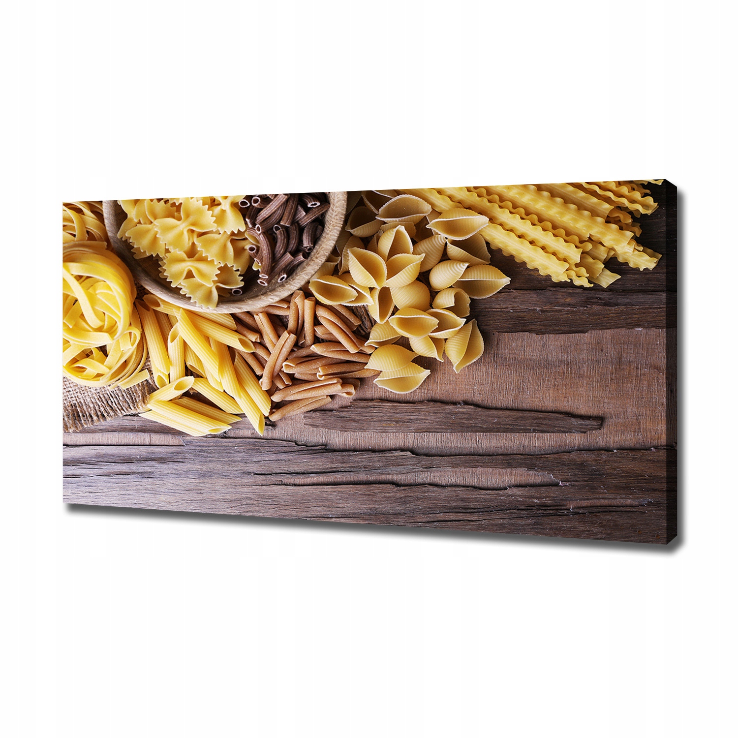 

Foto obraz na płótnie Mieszanka makaronów 120x60cm