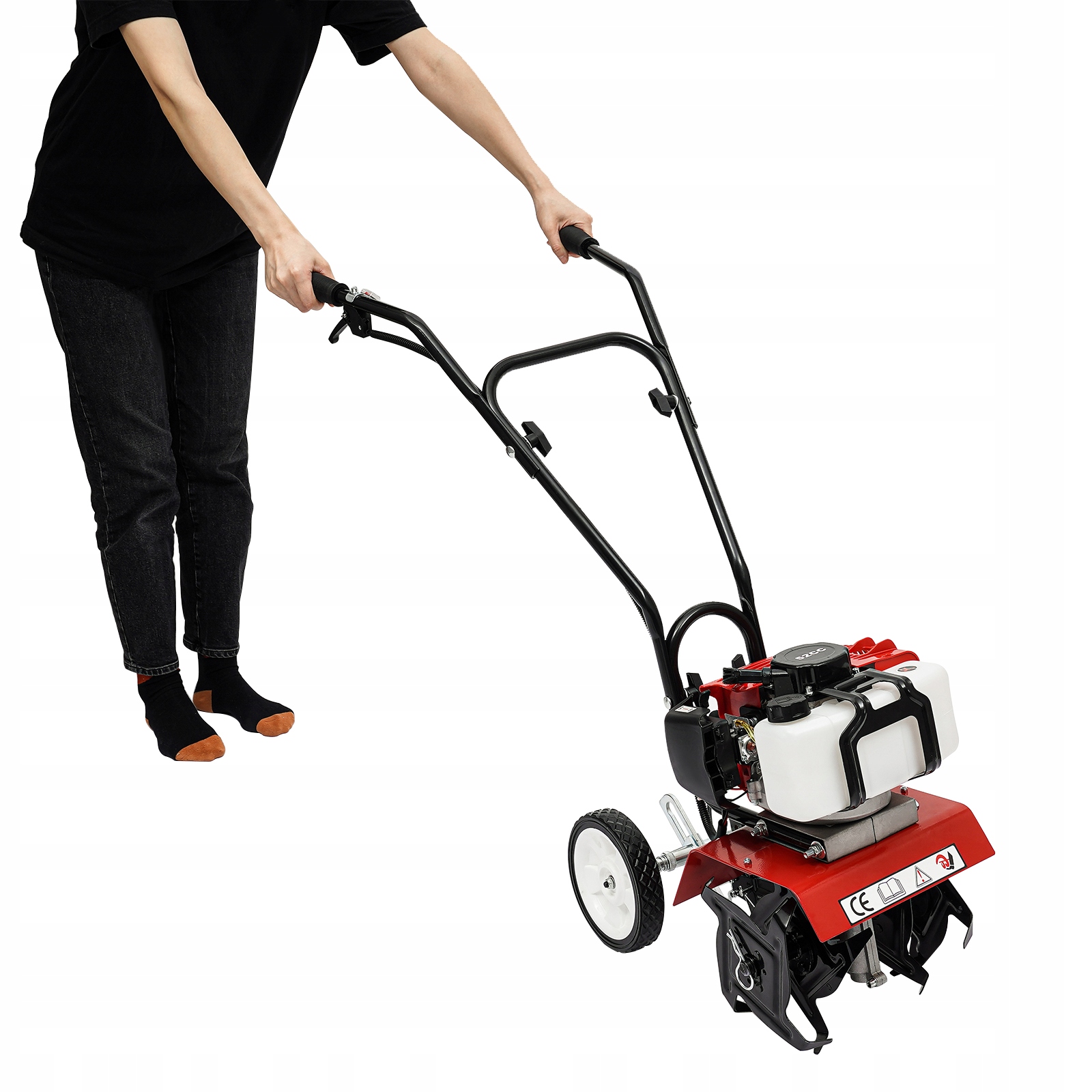 Glebogryzarka Spalinowa 52cc 2-Suwowa Mini Kultywator 1.9KW 4 Noże