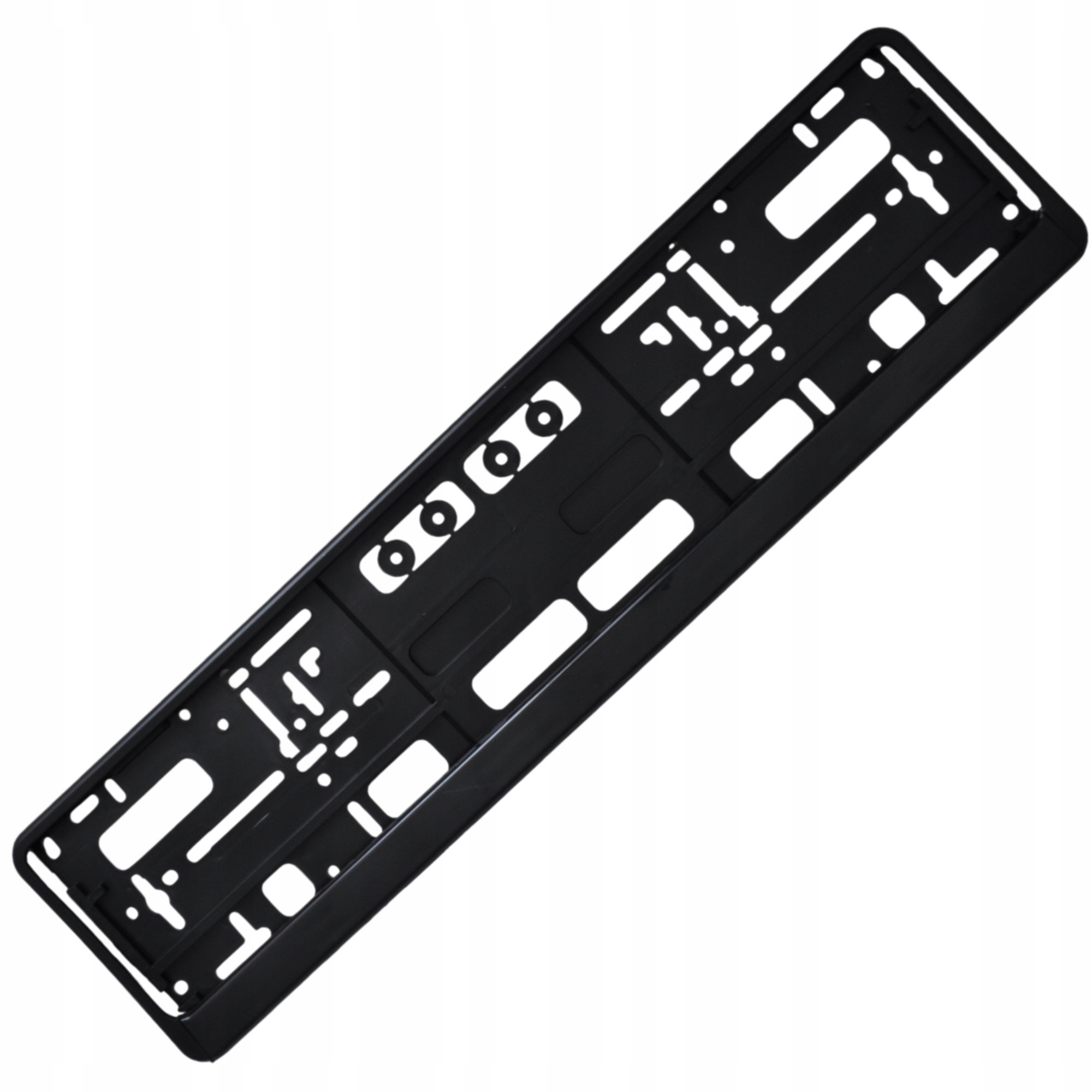 RAMKA POD TABLICE REJESTRACYJNE RAMKI UNIWERSALNA CZARNA DO SAMOCHODU Producent inny