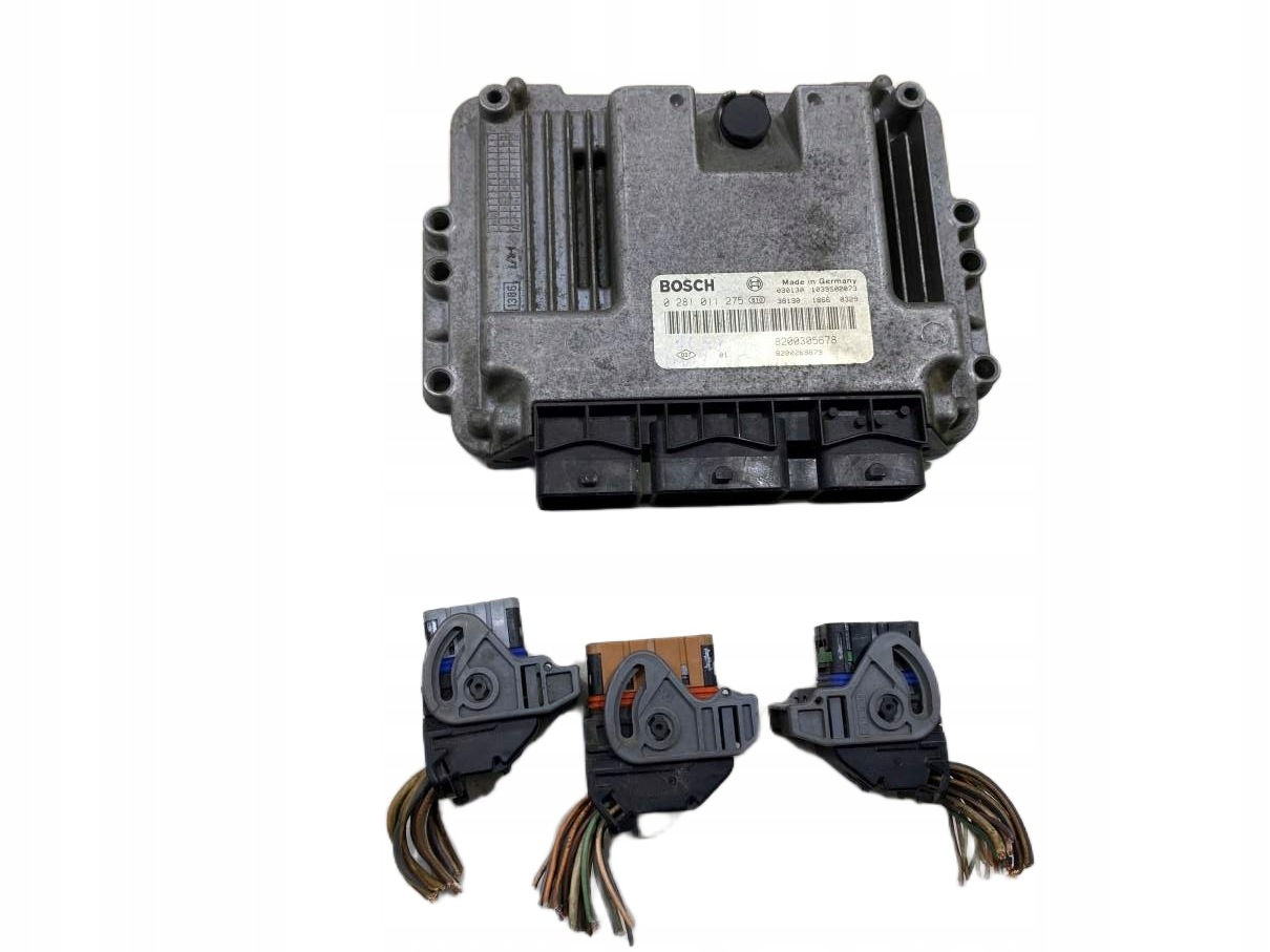 unité de commande électronique uce moteur MEGANE II 1.9 DCI 0281011275 8200305678