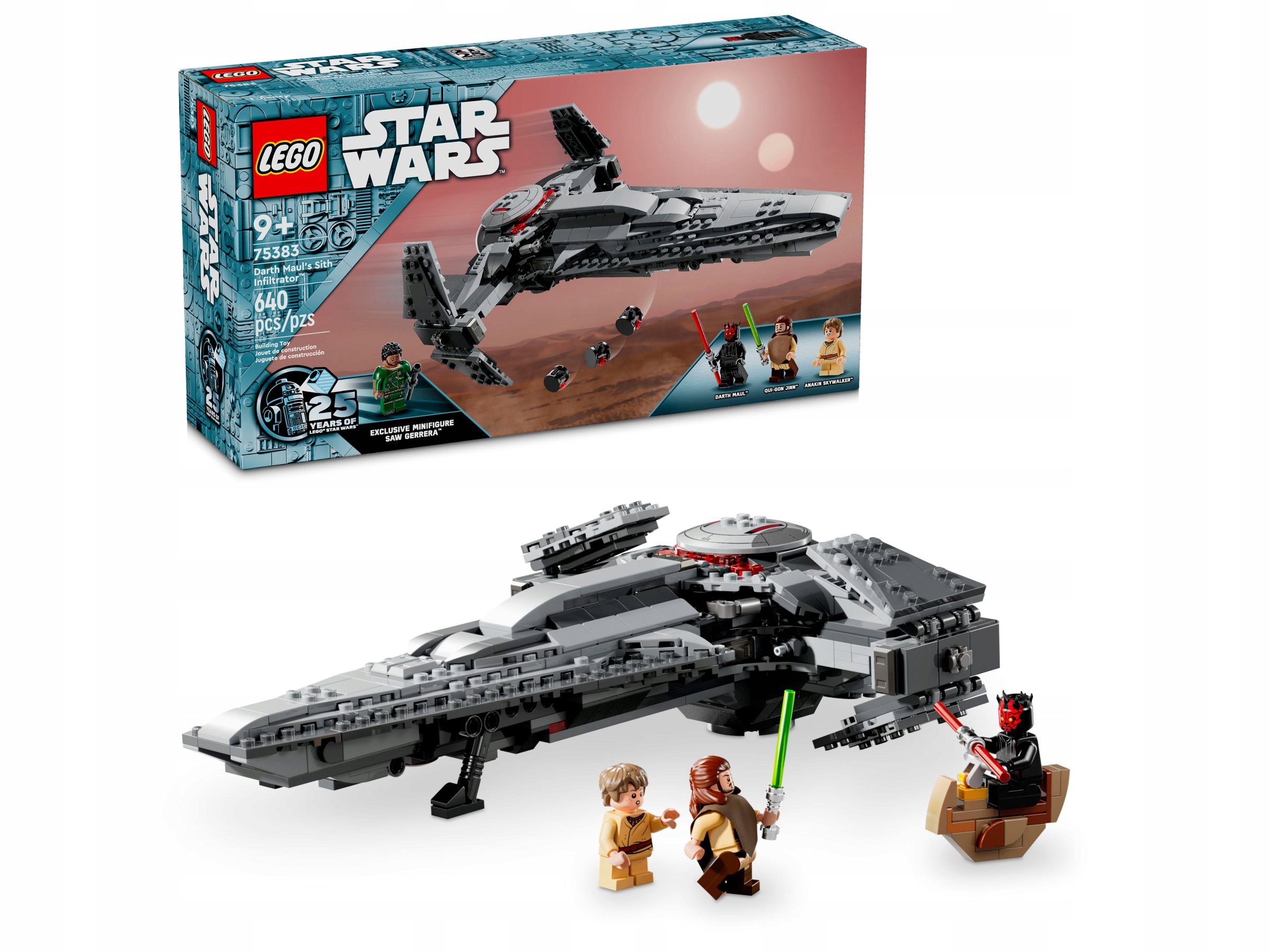 Lego 75383 Star Wars Infiltrátor Sithů Dartha Maula