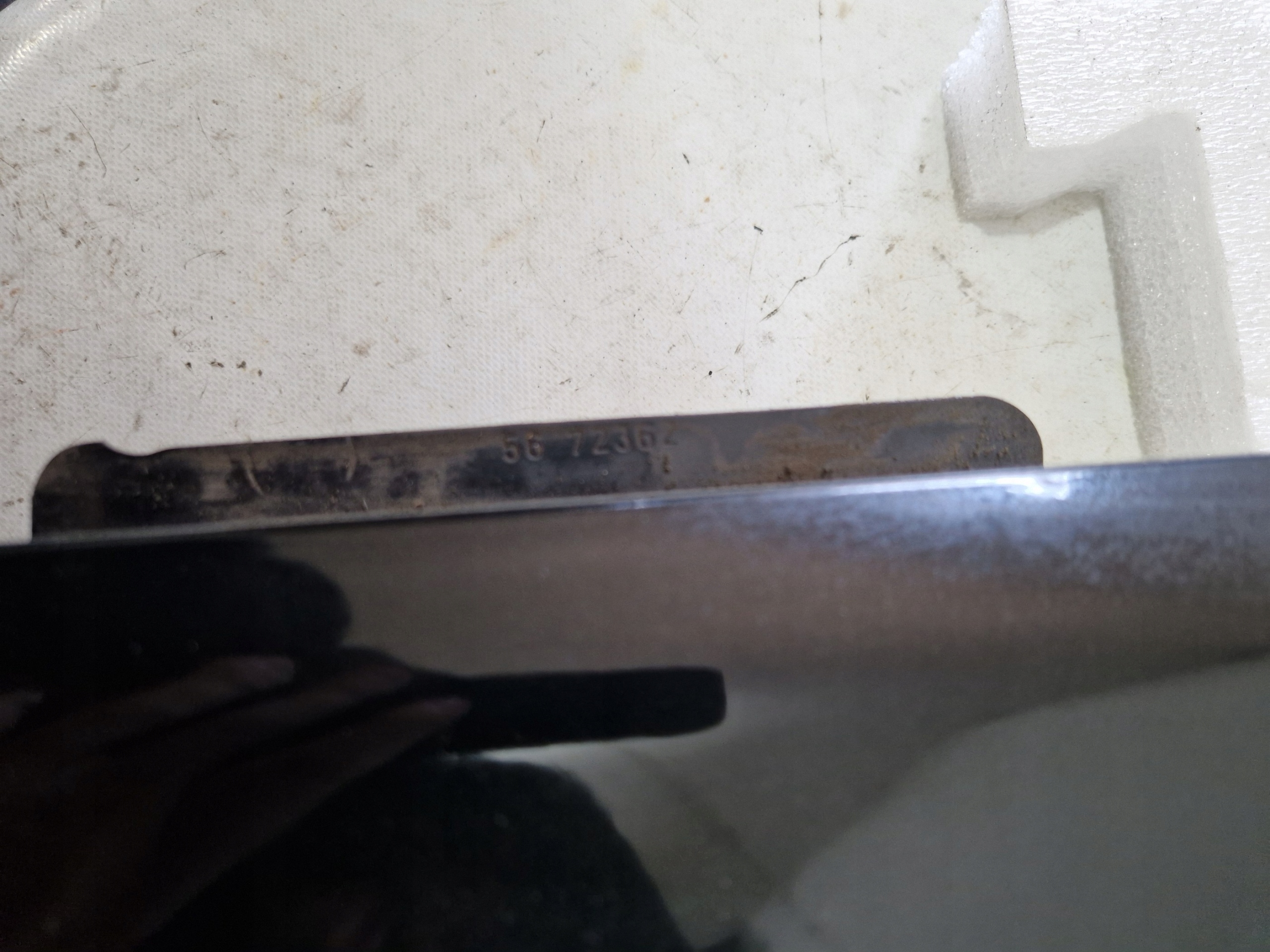 BMW 5 F10 F11 fender right front front 5672362