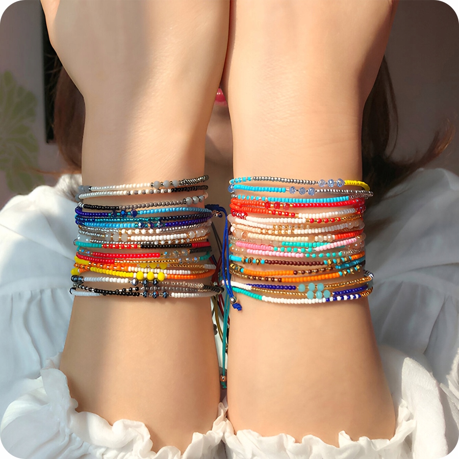 ZESTAW KORALIKÓW DO ROBIENIA BRANSOLETEK ZAWIESZKI PONAD 30000 elem. FR1020 Rodzaj biżuteria