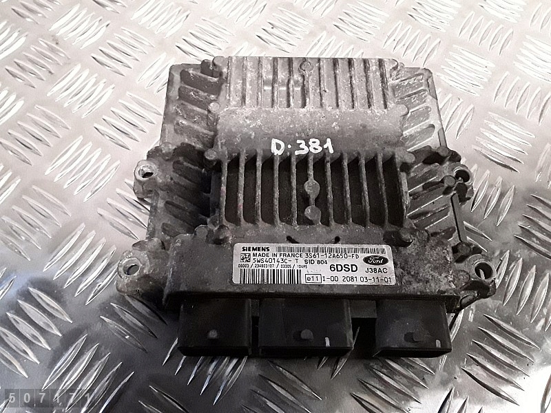 2003 Mazda 2 Ecu 1400td 3s6112a650fd