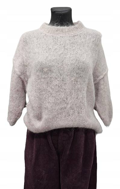 Svetr Milý S Kid Moherem Toscana 39-ONE Size- Premium Italia