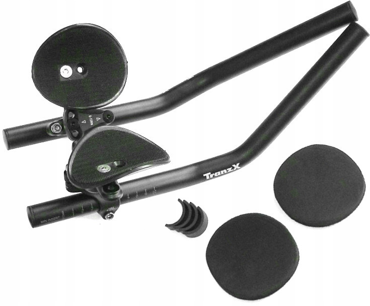 Lemondka Nakładka aero O-stand TranzX JD-808 dolny montaż Alu 25,4/31,8mm