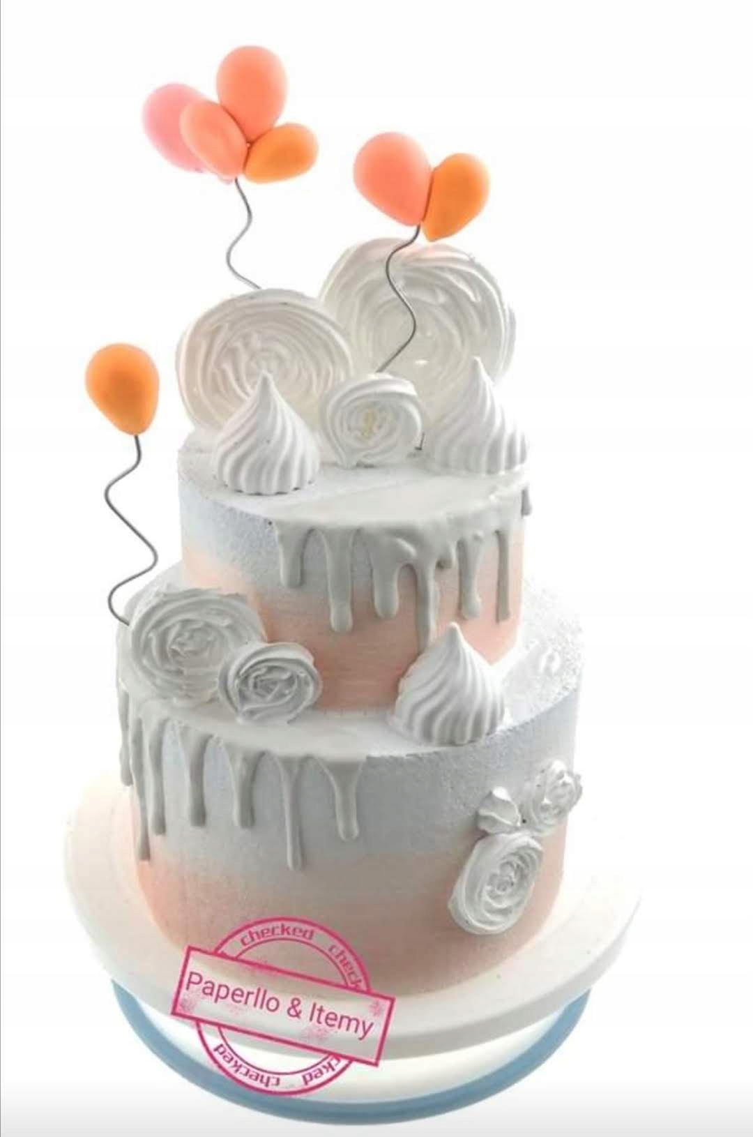 tort atrapa rekwizyt Paperllo&Itemy lizaki