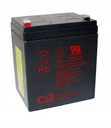 Akumulator żelowy Csb HR1221W F2 12V 5.3Ah Ups Apc