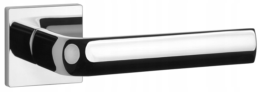 Kľučka rozeta štvorcová Mela Q Slim chróm Aprile