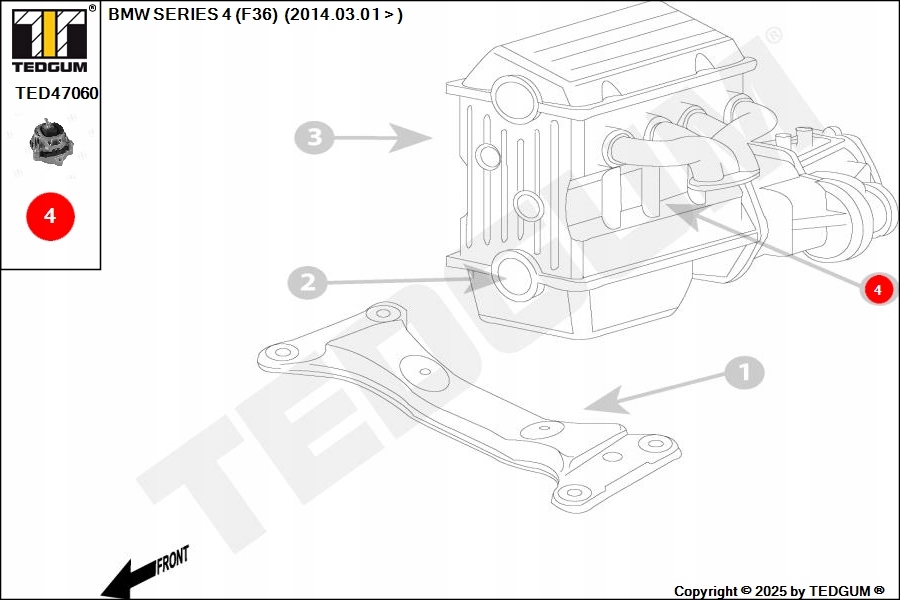 tedgum TED47060 Двигателя