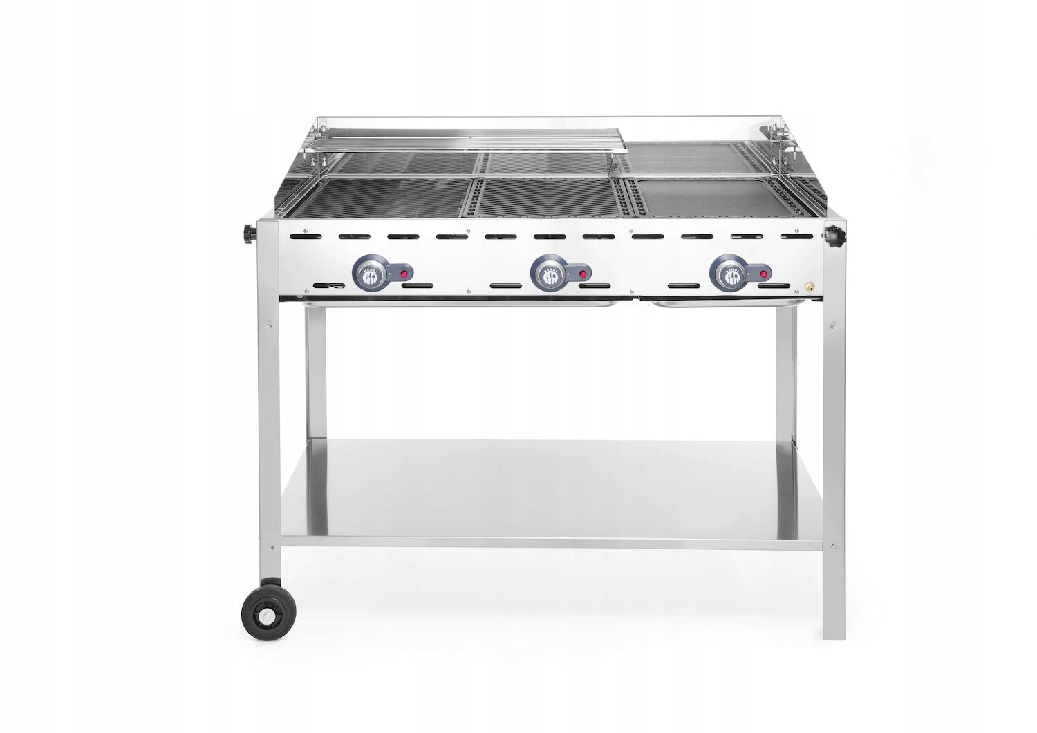 GRILL GAZOWY 3-PALNIKOWY 17,4kW 1078x612x(H)825MM HENDI