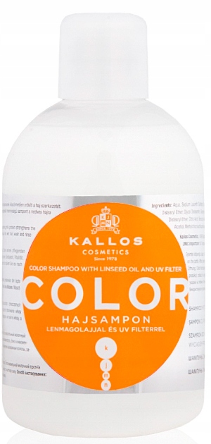 

Kallos Color szampon do włosów farbowanych 1 L