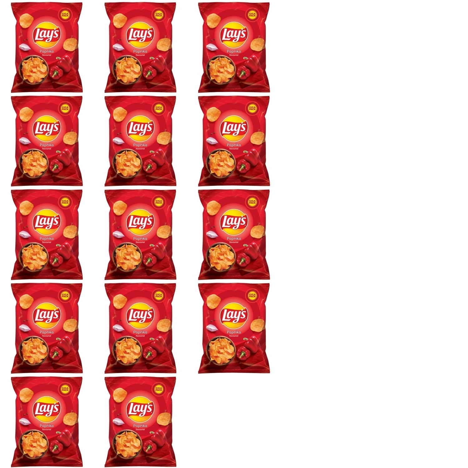 14x 250g Lay's Chipsy paprika Karton