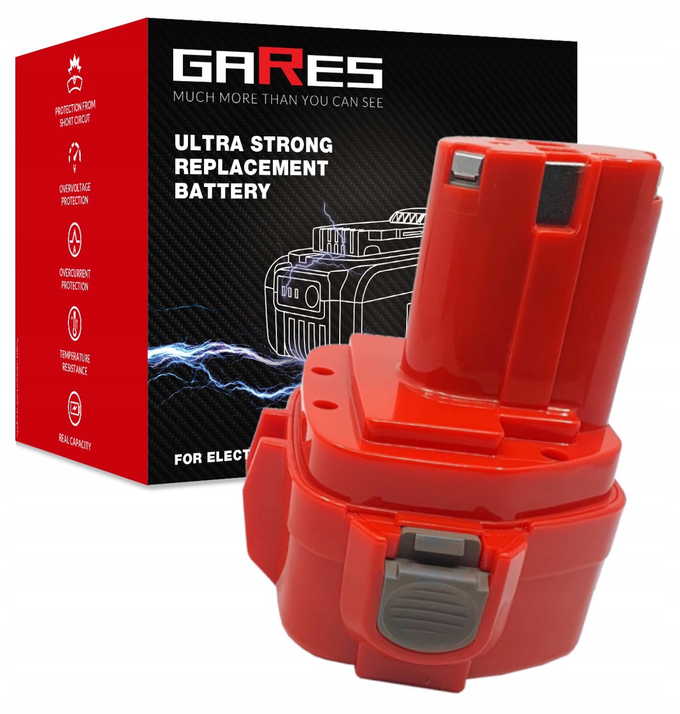 Akumulátor pro Makita DA312DWD UCI20DWA 1050D 192698-8 12V 2Ah