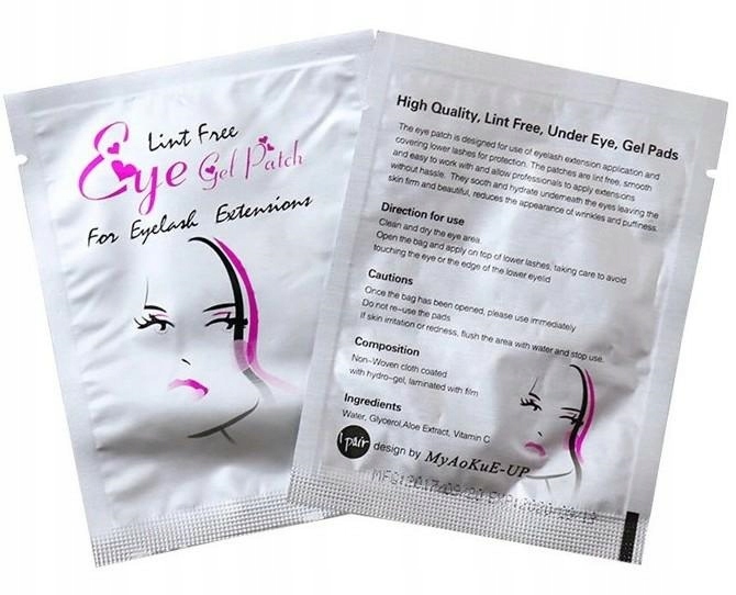 Hydrożelowe płatki pod oczy 50 par LADY