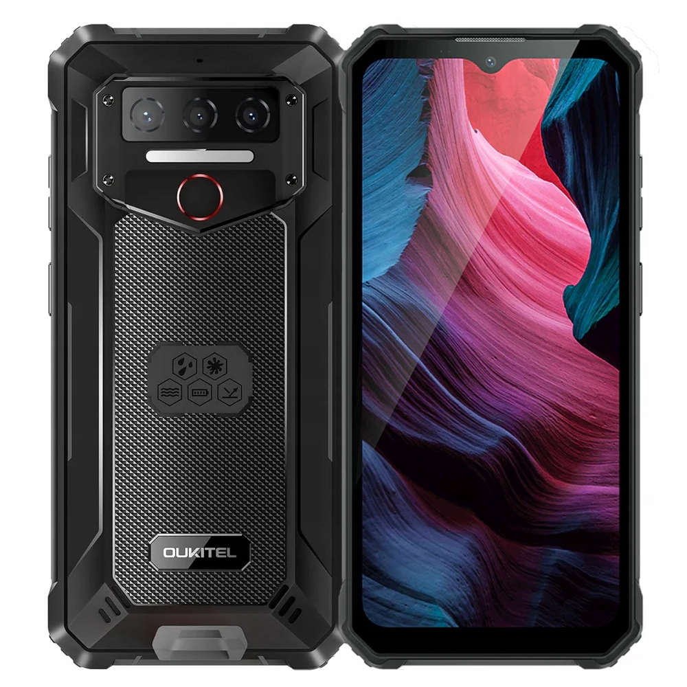 Oukitel WP23 Plus, 8+16/256GB, 10600mAh, čierny