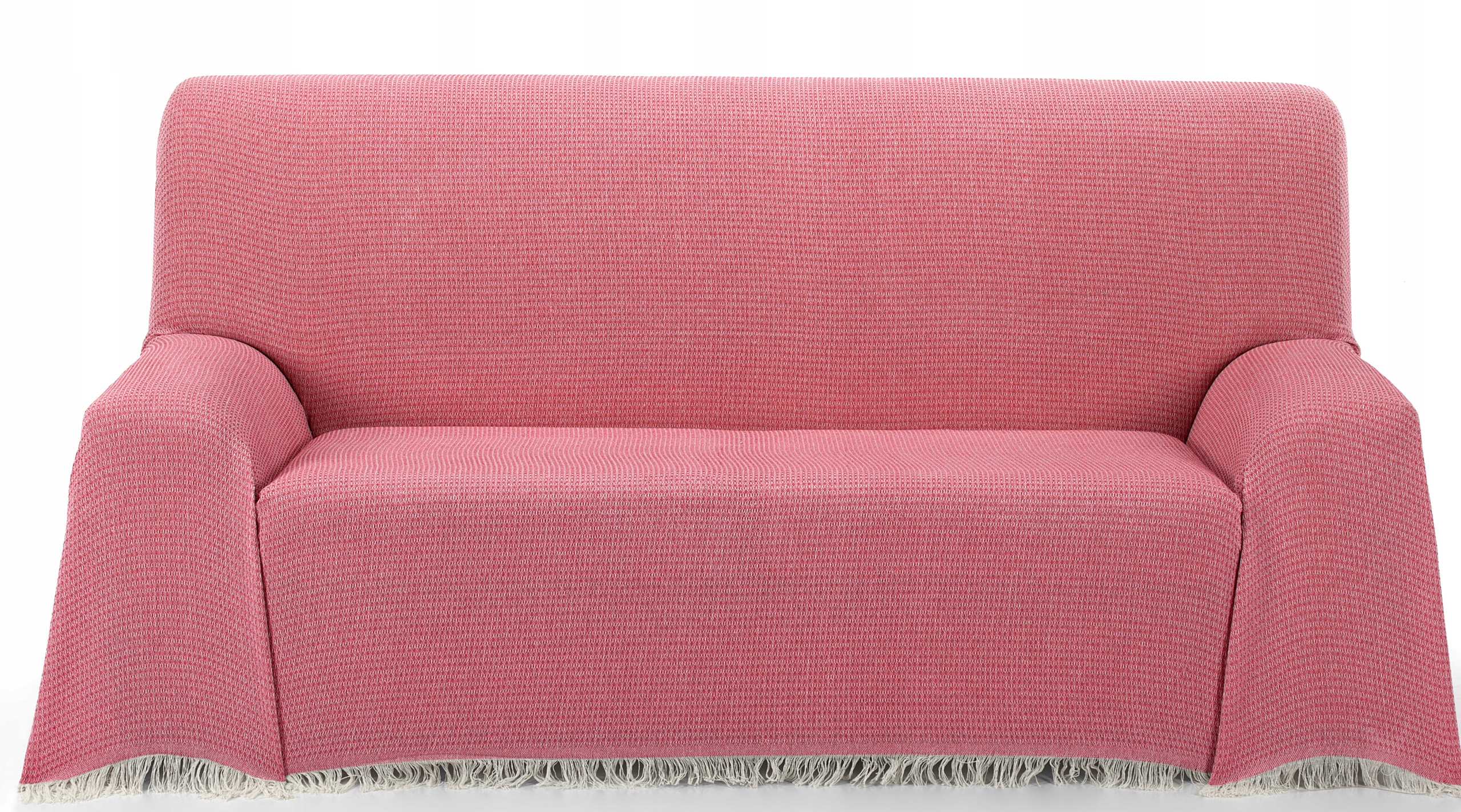 

Narzuta Fuksja Róż 230X260 Bawełniana Lekka Duża