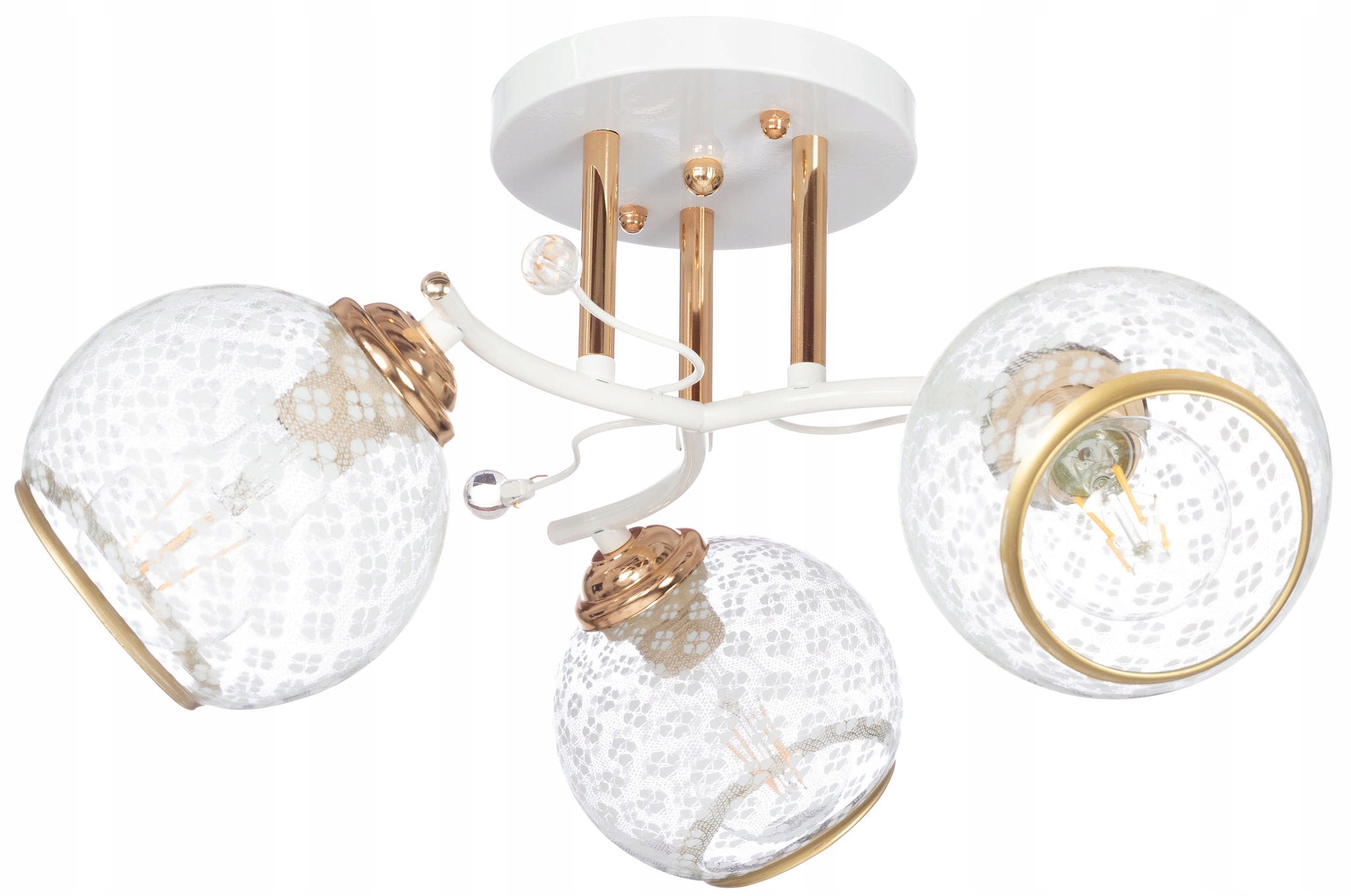 Lampa sufitowa klasyczny żyrandol kryształki Cristal WSG10A3