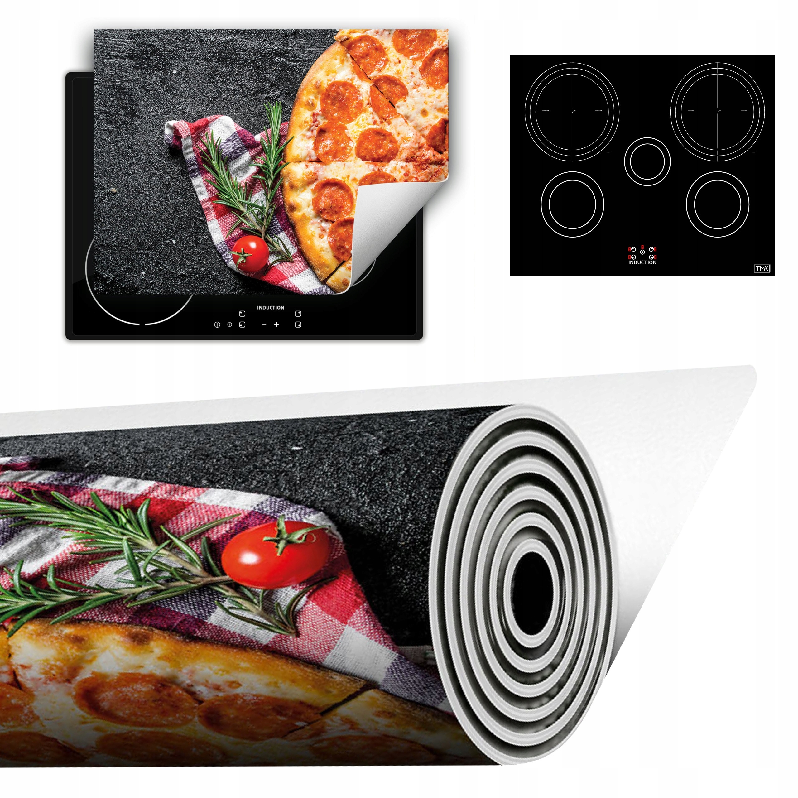 Vinylová Podložka Do Kuchyně Více Místa 70x52 Pizza