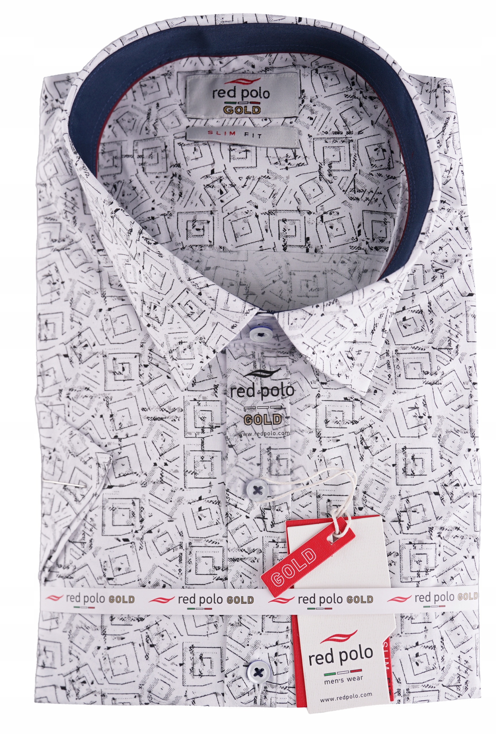 Koszula Męska Biała Bawełniana Wizytowa Krótk Rękaw Casual Turecka Duża 3XL