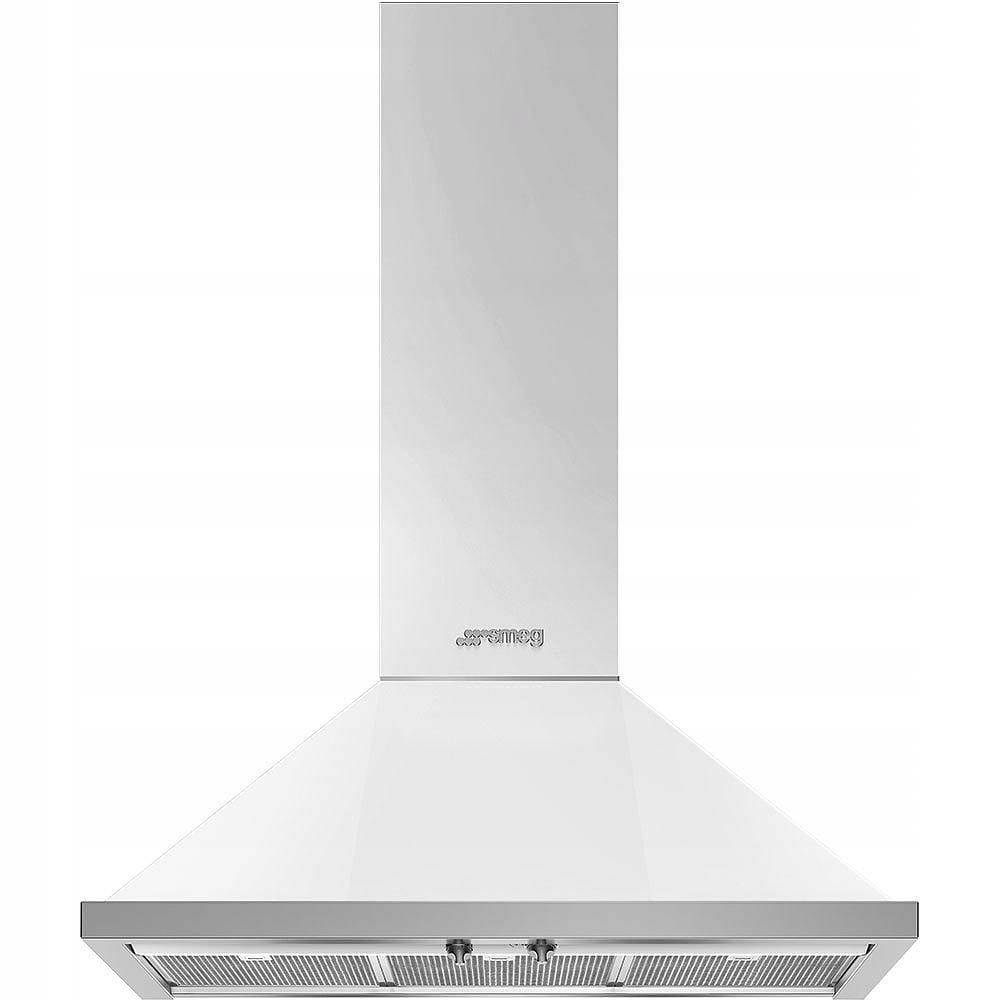 Nástenný odkvap 90 cm 781 m3/h 3 rýchlosti Led Smeg KPF9WH