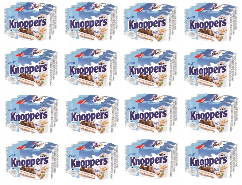 16x 75g Knoppers Jogurtová Oplatek Karton