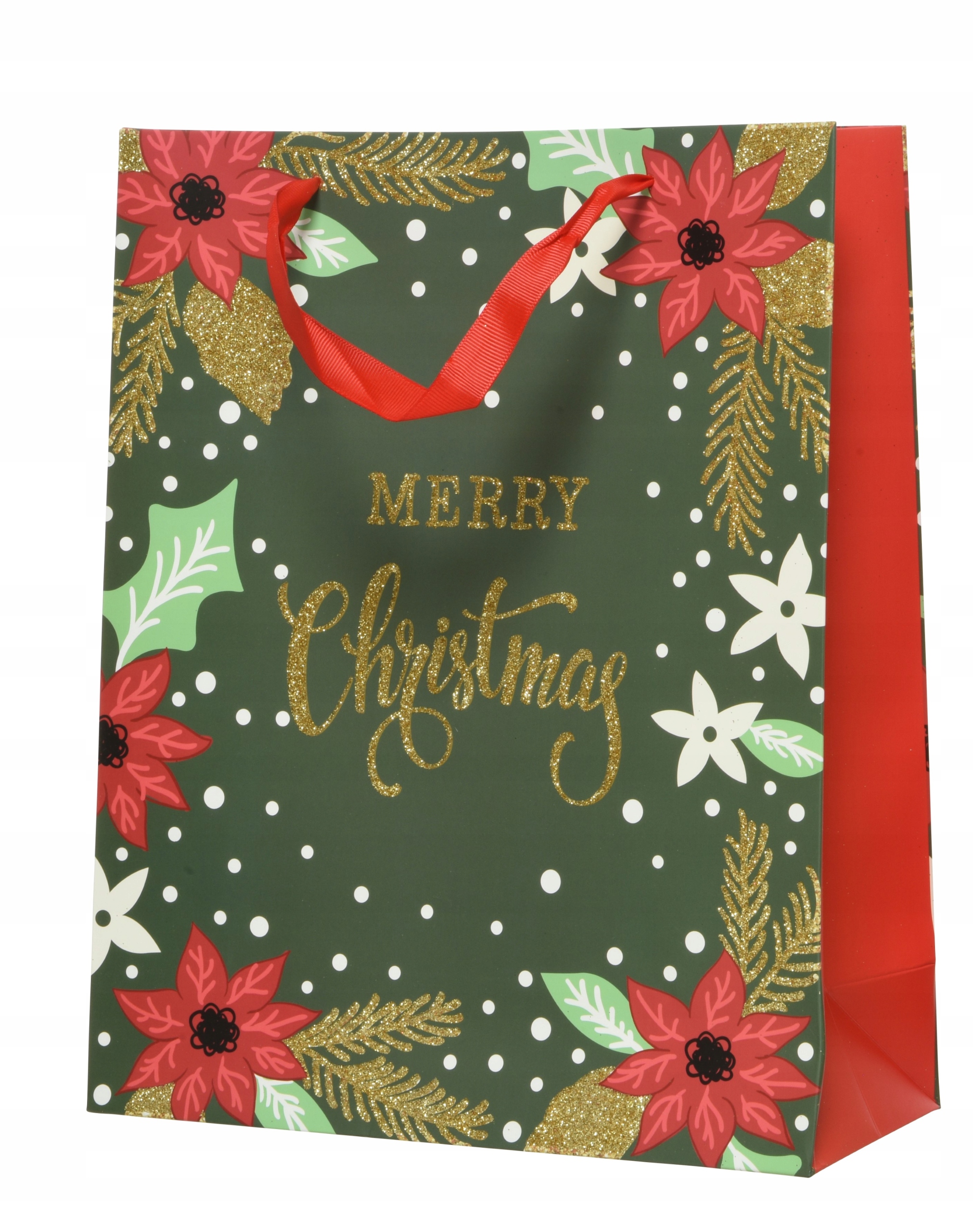 

Torebka Christmas Brokat Zielona 065