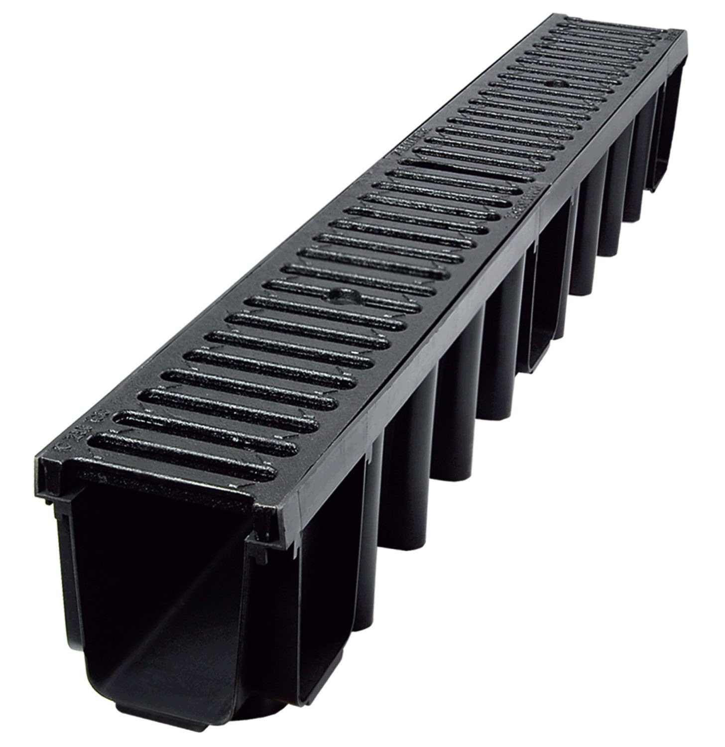 Lineární odvodnění B125 Litinová mřížka Classic 1000x148x131 mm až 12,5 Tony
