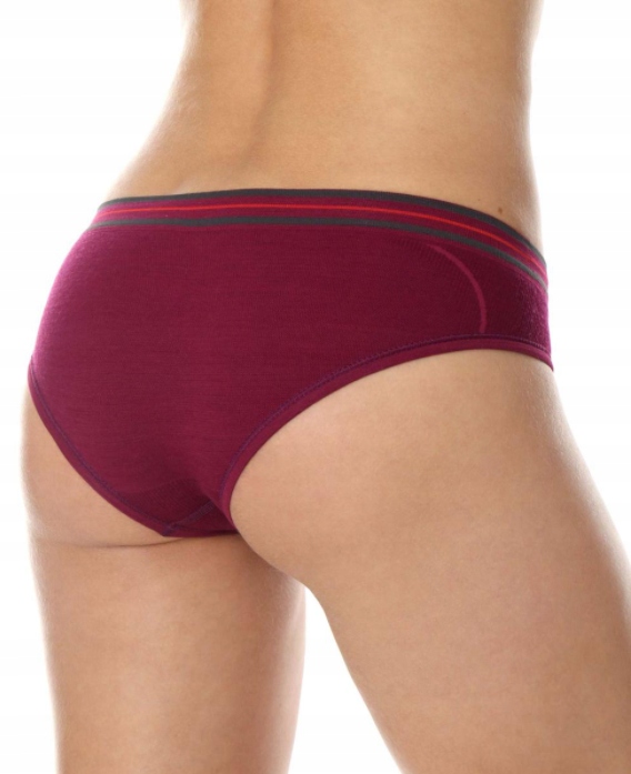 BRUBECK TERMOAKTYWNE MAJTKI DAMSKIE FIGI HIPSTER WEŁNA ACTIVE WOOL XL Marka Brubeck
