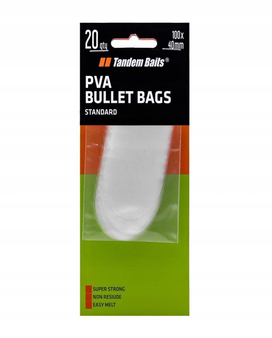 

Tandem Baits Pva Worki Pocisk 100x40mm 20szt