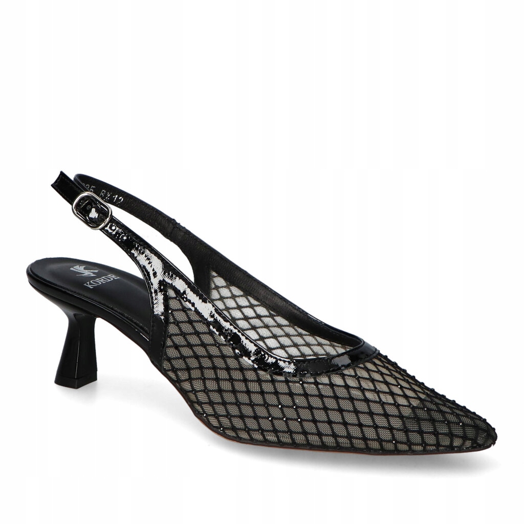 Sandály Kordel 2835/ČER016/SI Černé 37