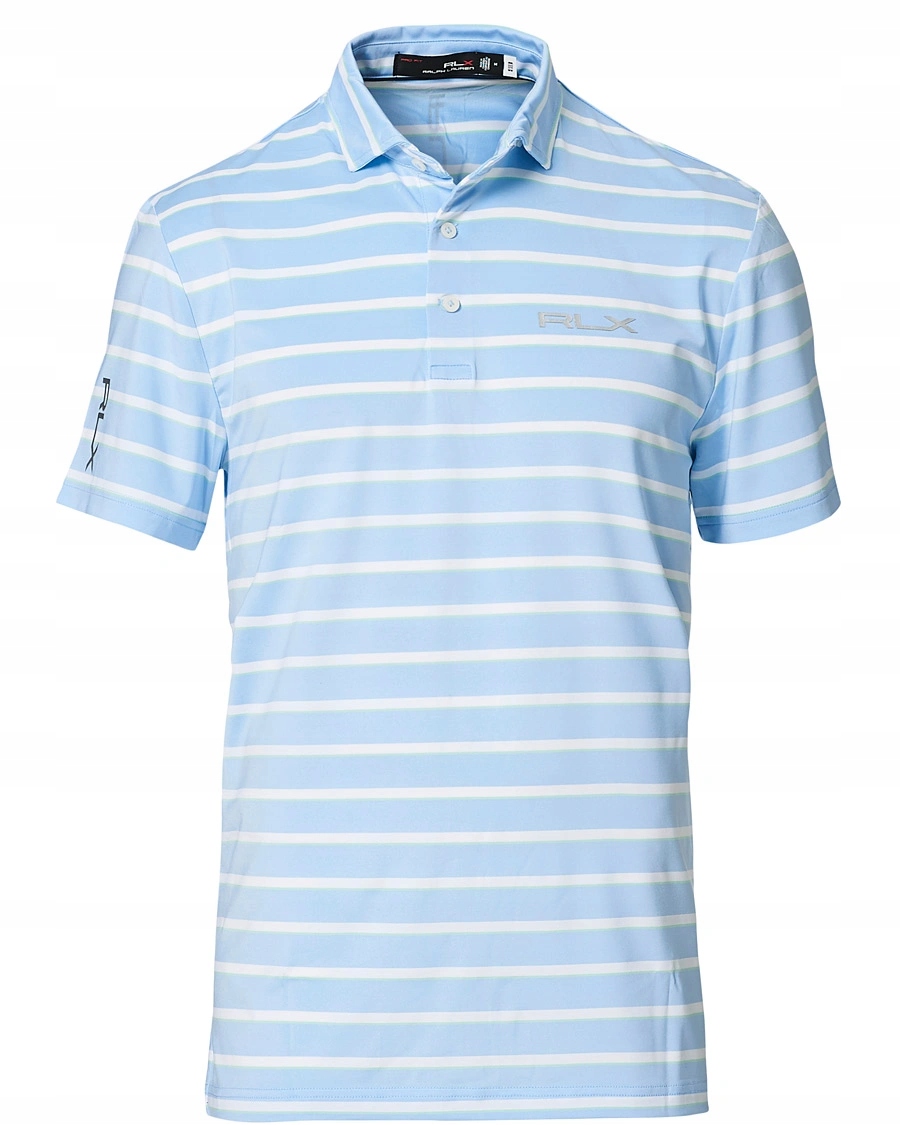 Ralph Lauren Polo Airflow Stripe v modré/bílé barvě S