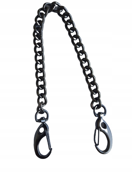 

Łańcuszek do torebki 50 cm Czarny nikiel 2117