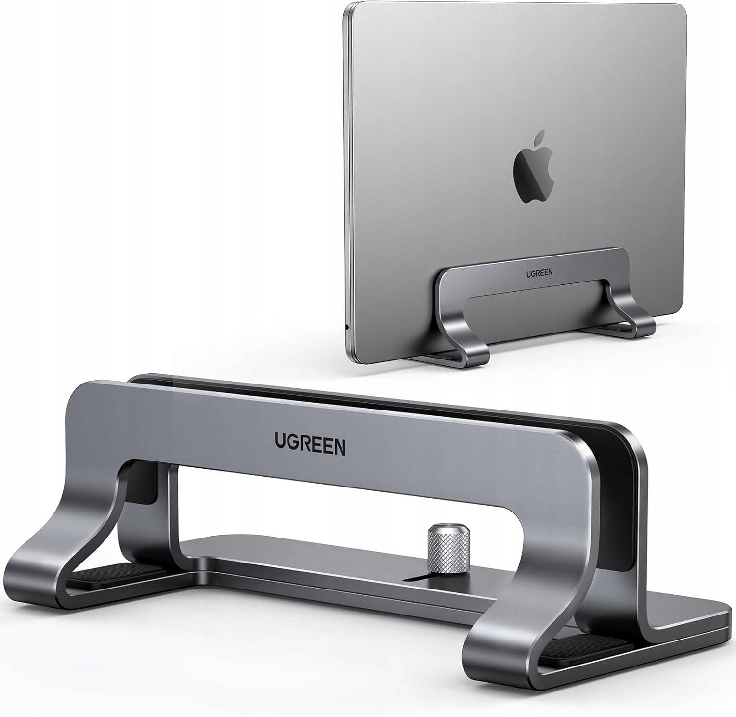 Ugreen Aluminiowy Stojak Pionowy Na Laptopa 12-26MM Regulowany