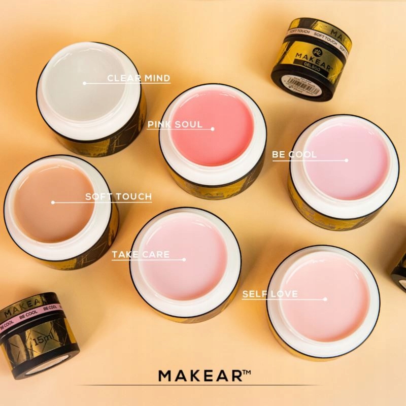 Makear Soft Touch - żel budujący Gel&Go 50ml Marka Makear