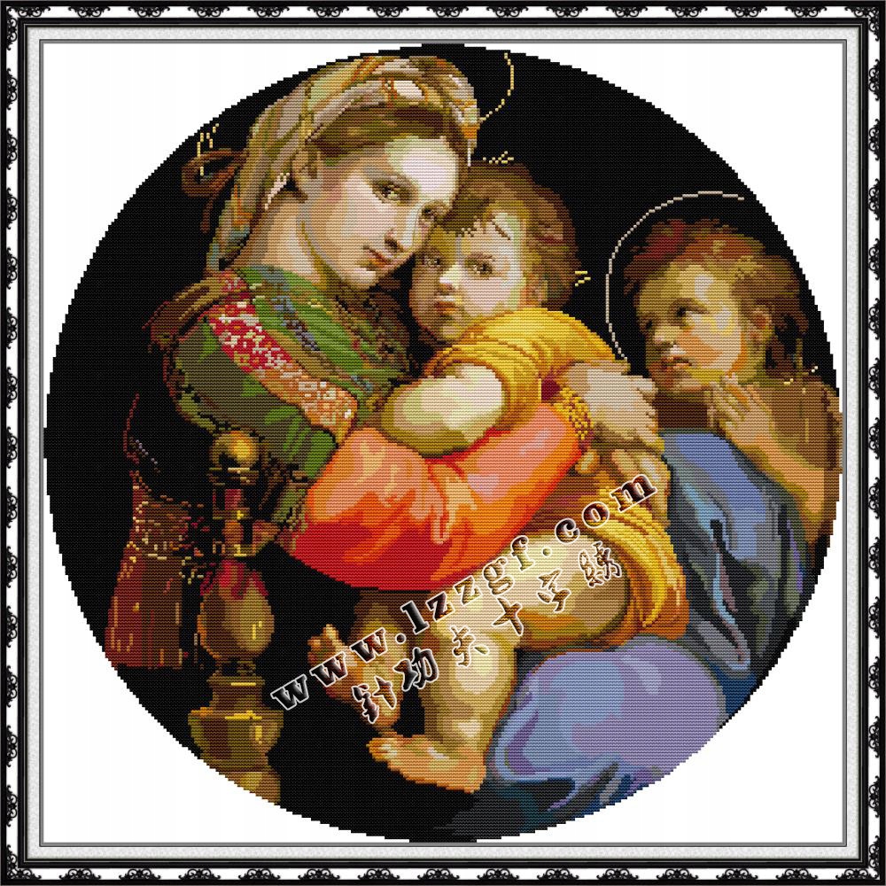 Kanva s potiskem sada (kanva, mulina)