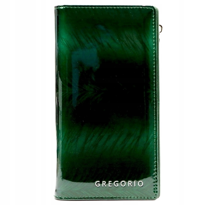 Gregorio FF-124 Green dámská kožená peněženka zelená Kůže
