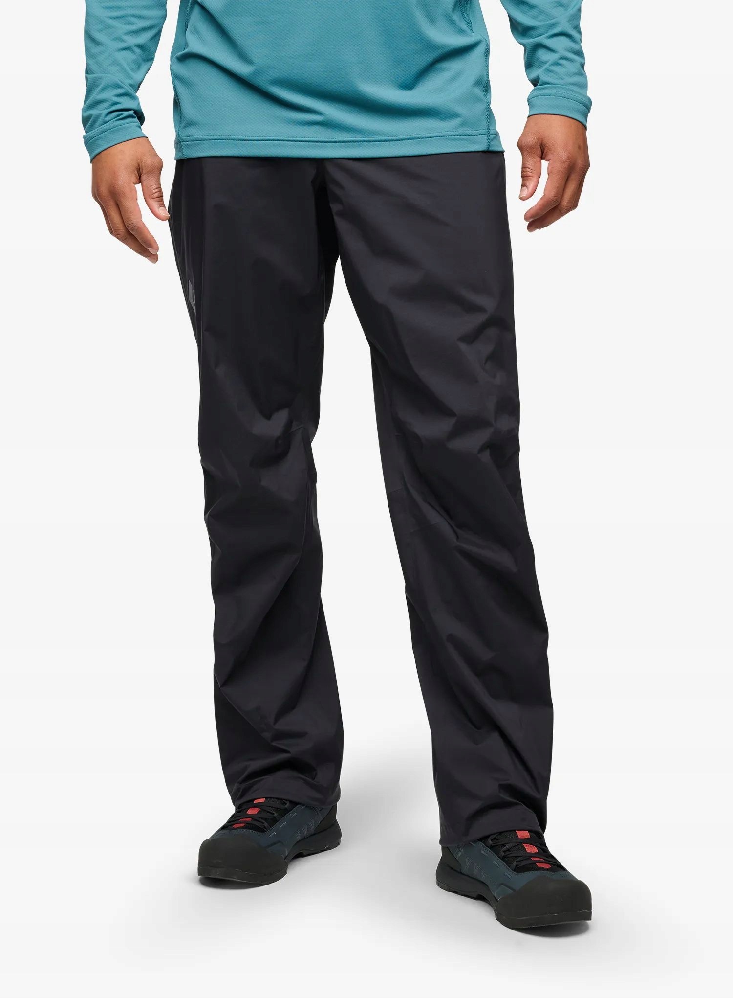 Spodnie przeciwdeszczowe Black Diamond Fineline Stretch Fz Pants black XL
