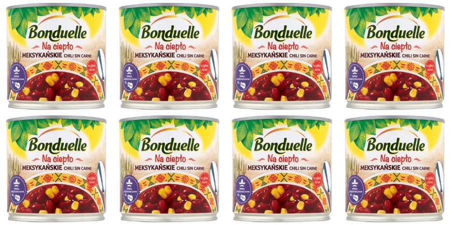 Levně 8 x 430 g Bonduelle Mexické chilli sin carne