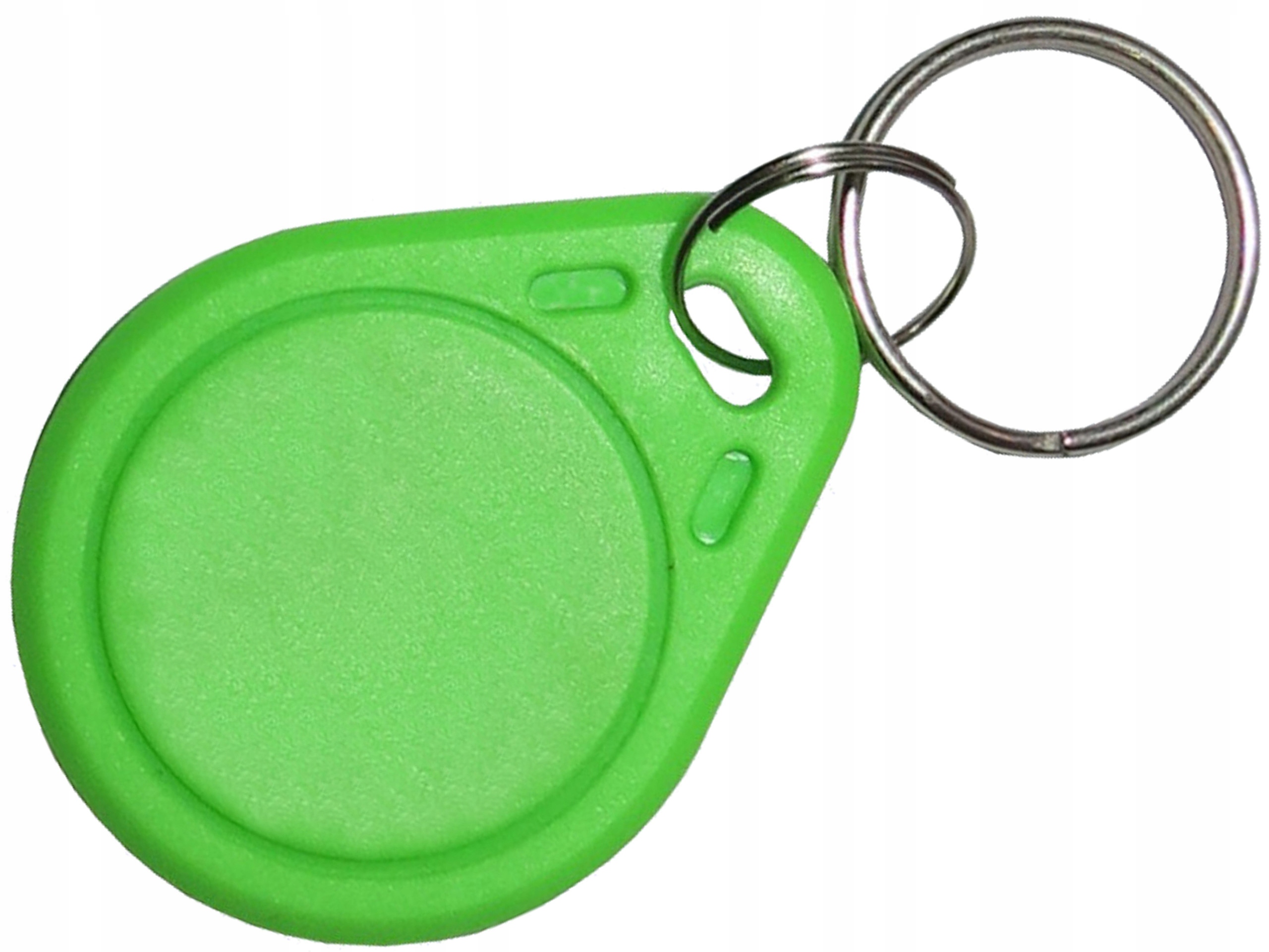 Brelok zbliżeniowy ZIELONY RFID MIFARE 5szt Model S0303B-GN