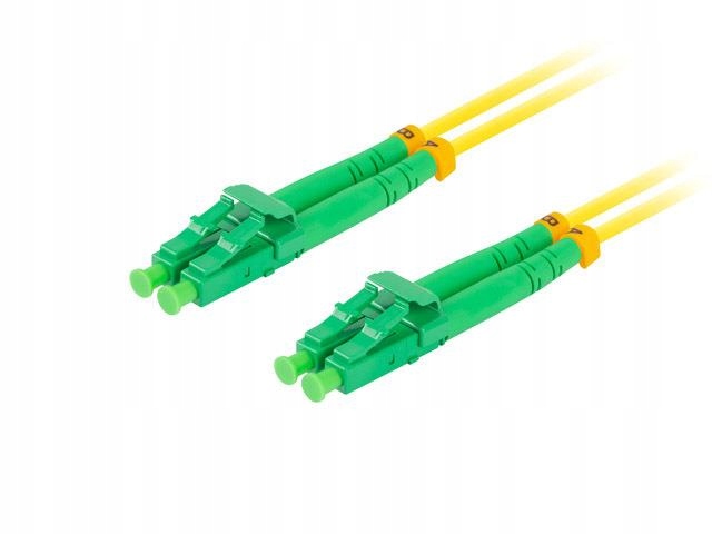 PATCHCORD ŚWIATŁOWÓD SM LC/APC-LC/APC 3M LANBERG