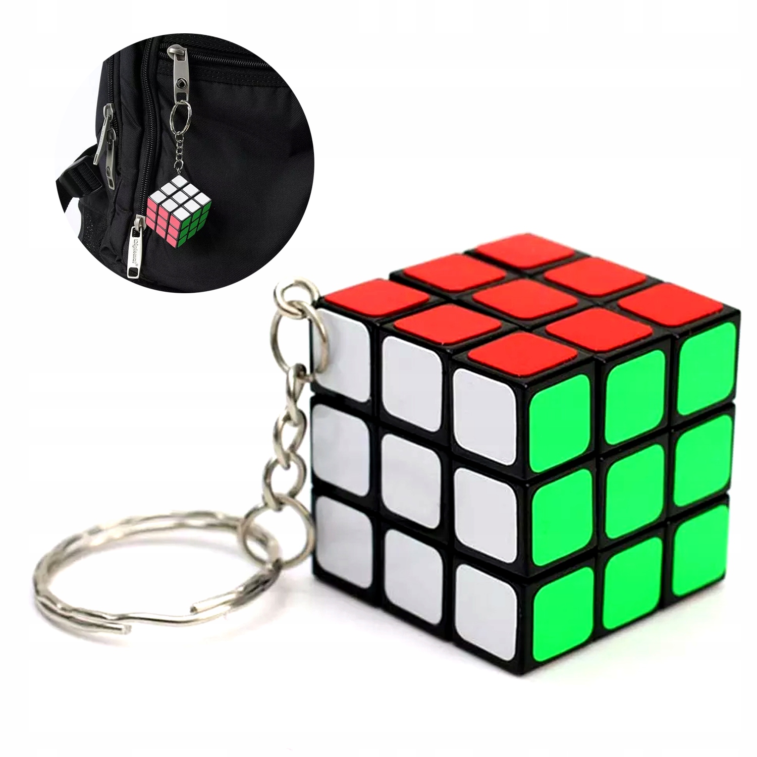 

Kostka Logiczna 3x3 Układanka Brelok 3x3x3