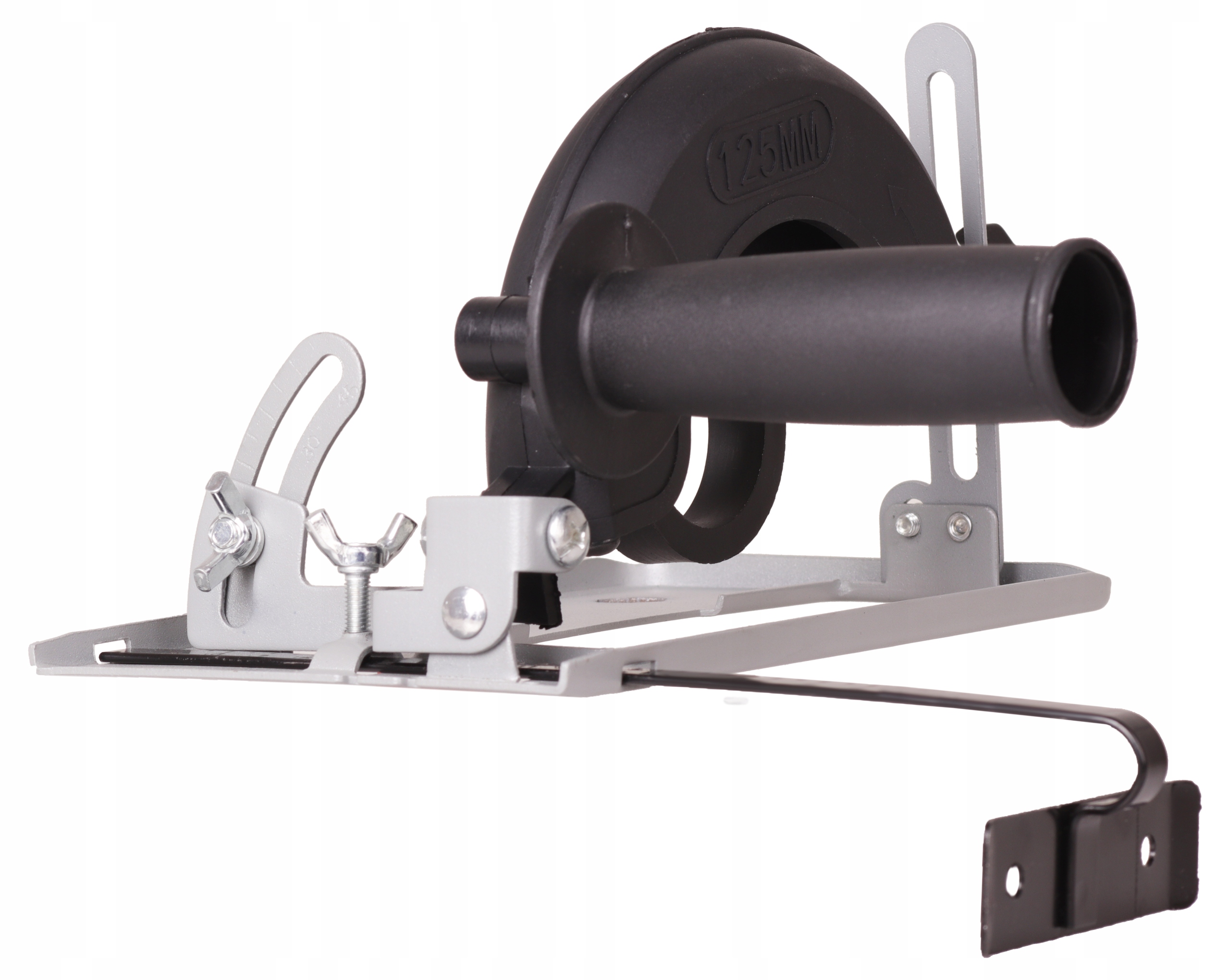 PRZYSTAWKA DO SZLIFIERKI KĄTOWEJ 125 mm DO CIĘCIA PROWADNICA OSŁONA Stan opakowania oryginalne