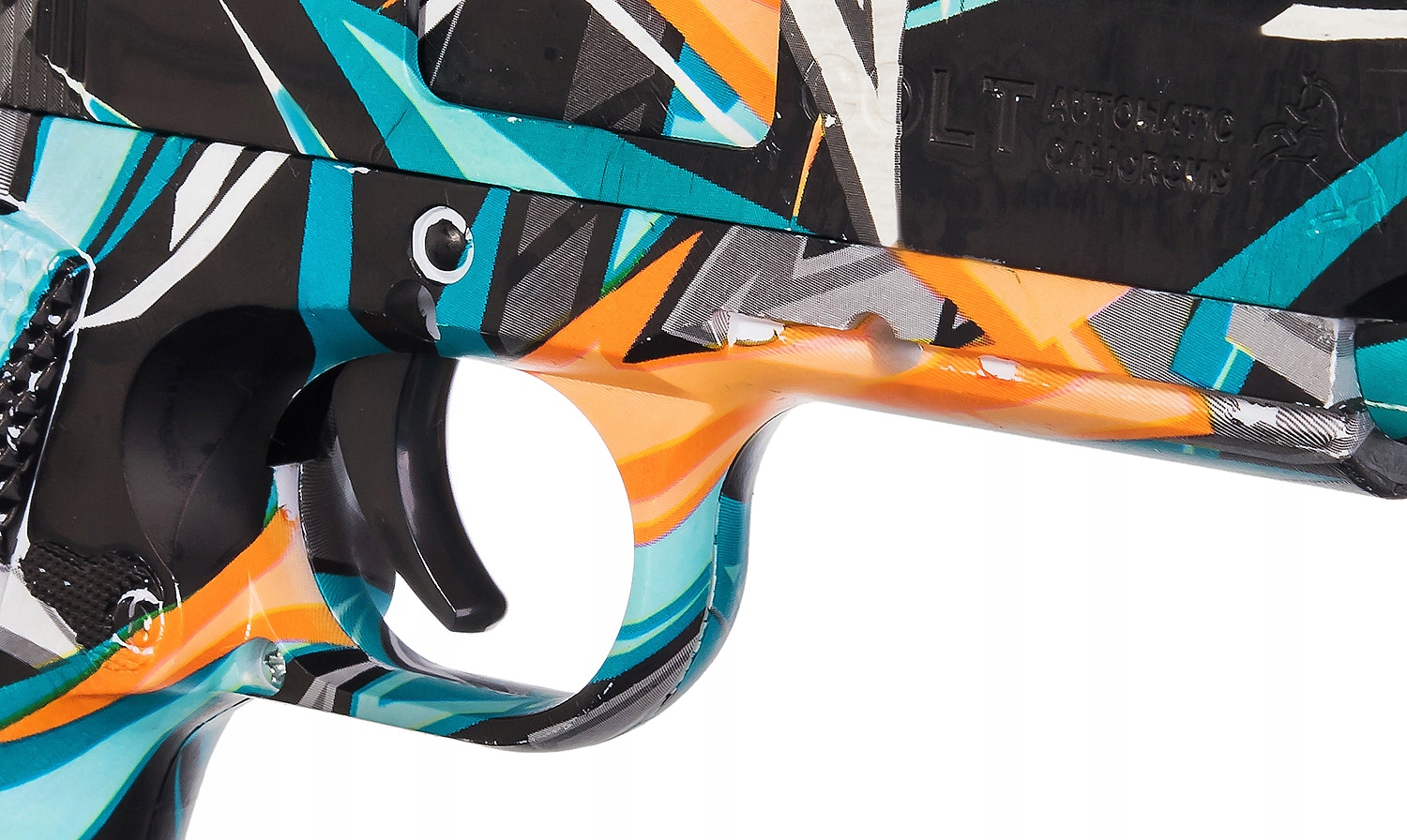 PISTOLET COLT BEZPIECZNE NABOJE PIANKI EVA STRZAŁKI WYPADAJĄCA ŁUSKA Wiek dziecka 14 lat +