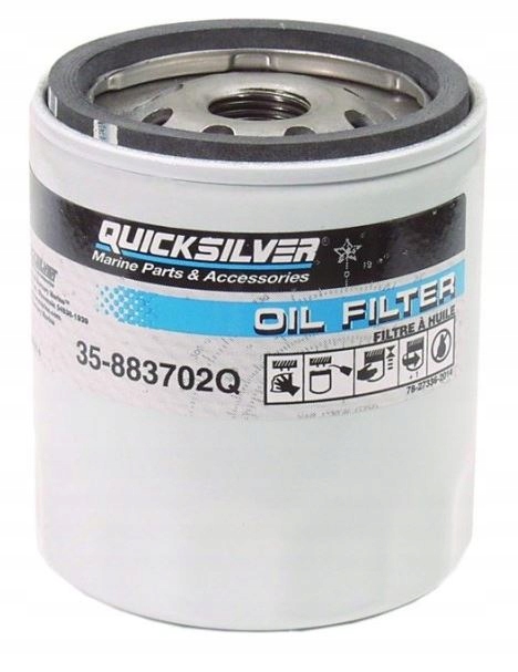 FILTR OLEJU 35-883702Q MERCRUISER 4.3L