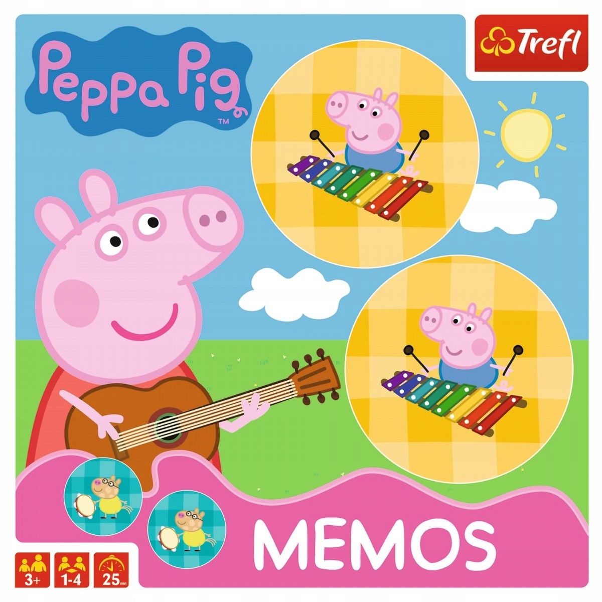 

Gra Memory Świnka Peppa Memo Pamięciowa Trefl Pl