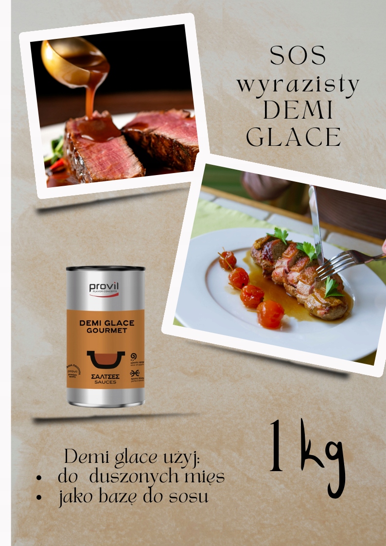 Tmavá omáčka demi glace