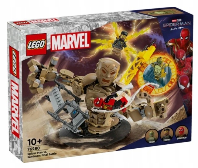 Lego 76280 Heroes Spider-Man A Sandman – Závěrečná Bitva