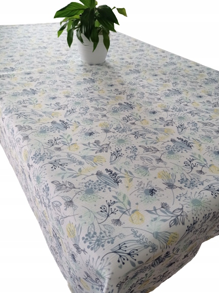 

Pastelowy turkusowy obrus w dmuchawce 120X170